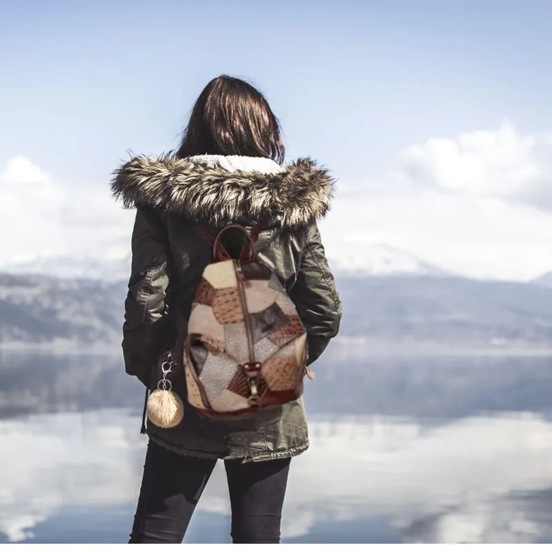 Vintage Leather Backpack