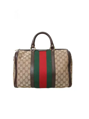 Vintage Web Original GG Boston Bag