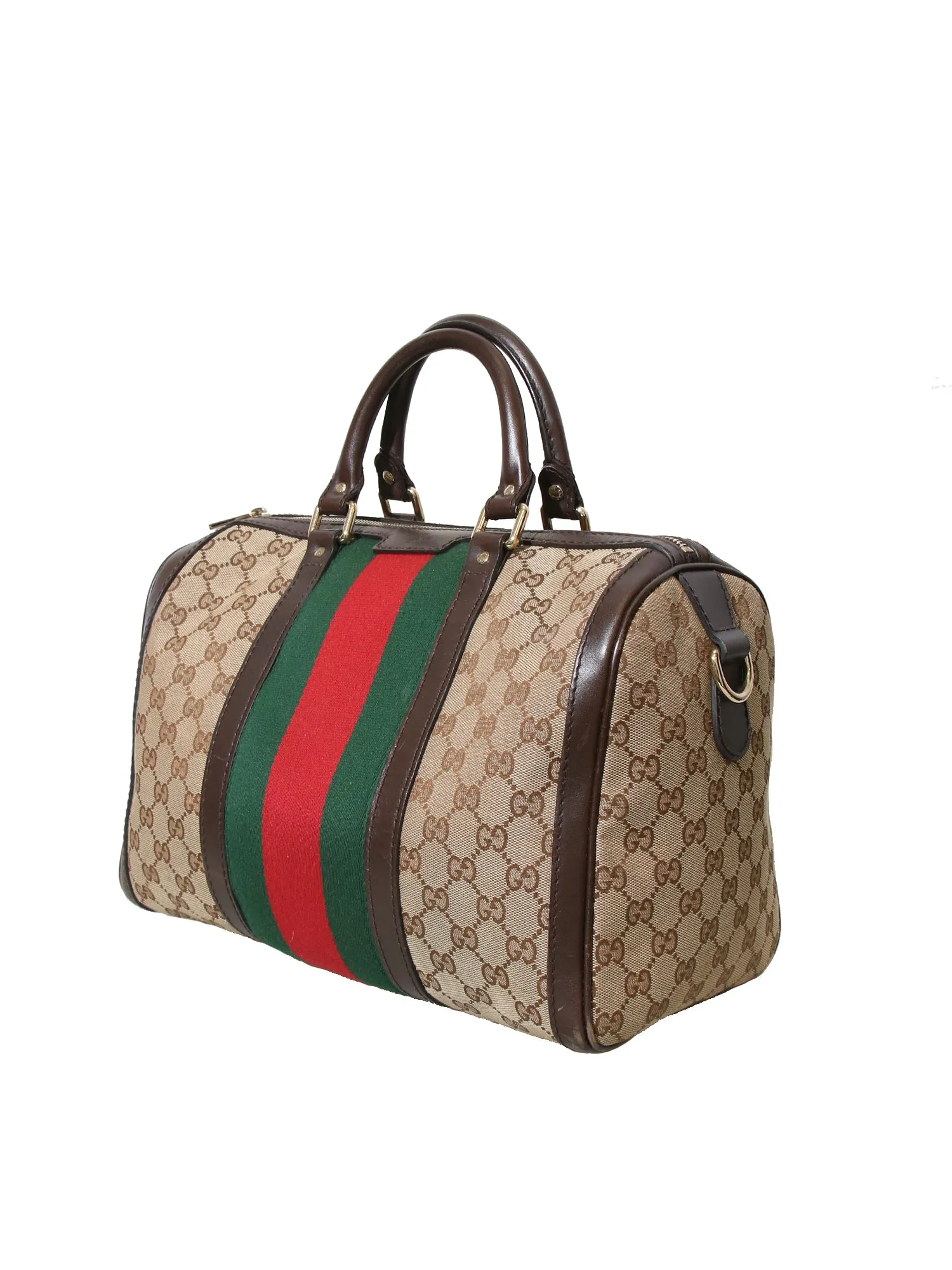 Vintage Web Original GG Boston Bag