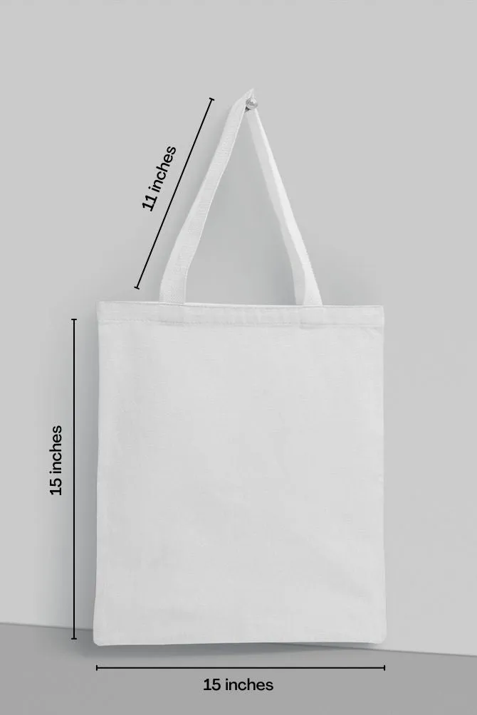 Wake Up with Positivity Quote Zipper Tote Bag