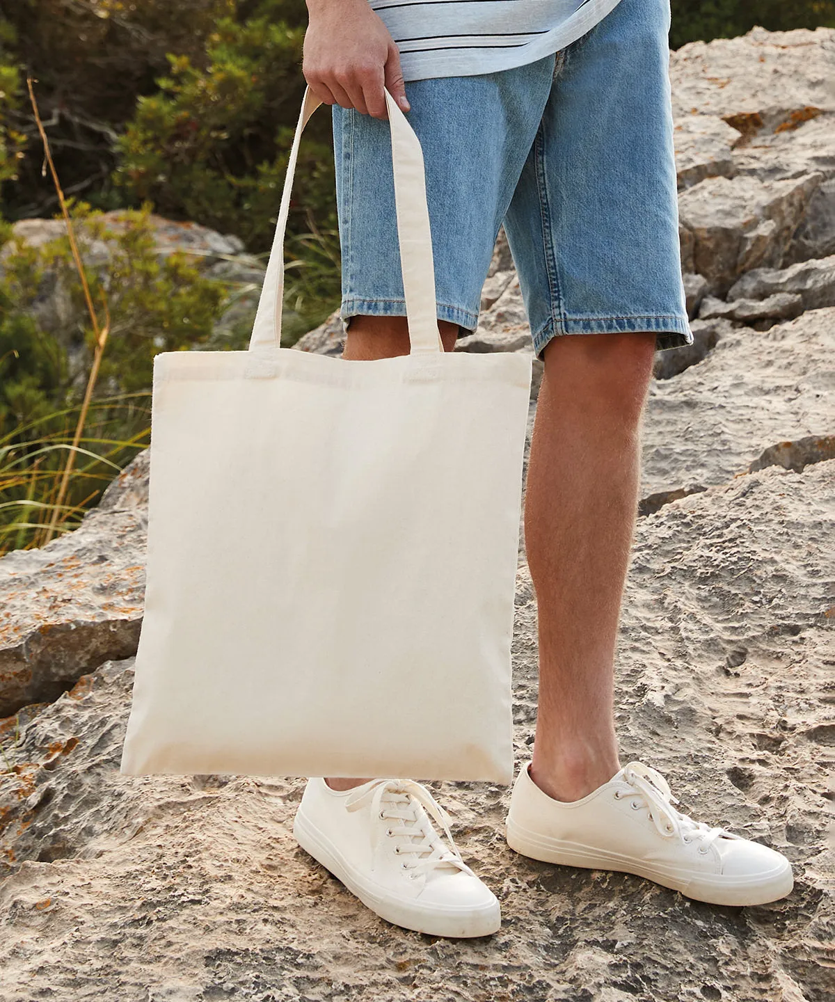 White - Organic premium cotton tote