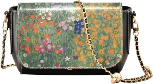 WIHVE Women's Crossbody Handbag Leather Shoulder Bag with Chain Strap
