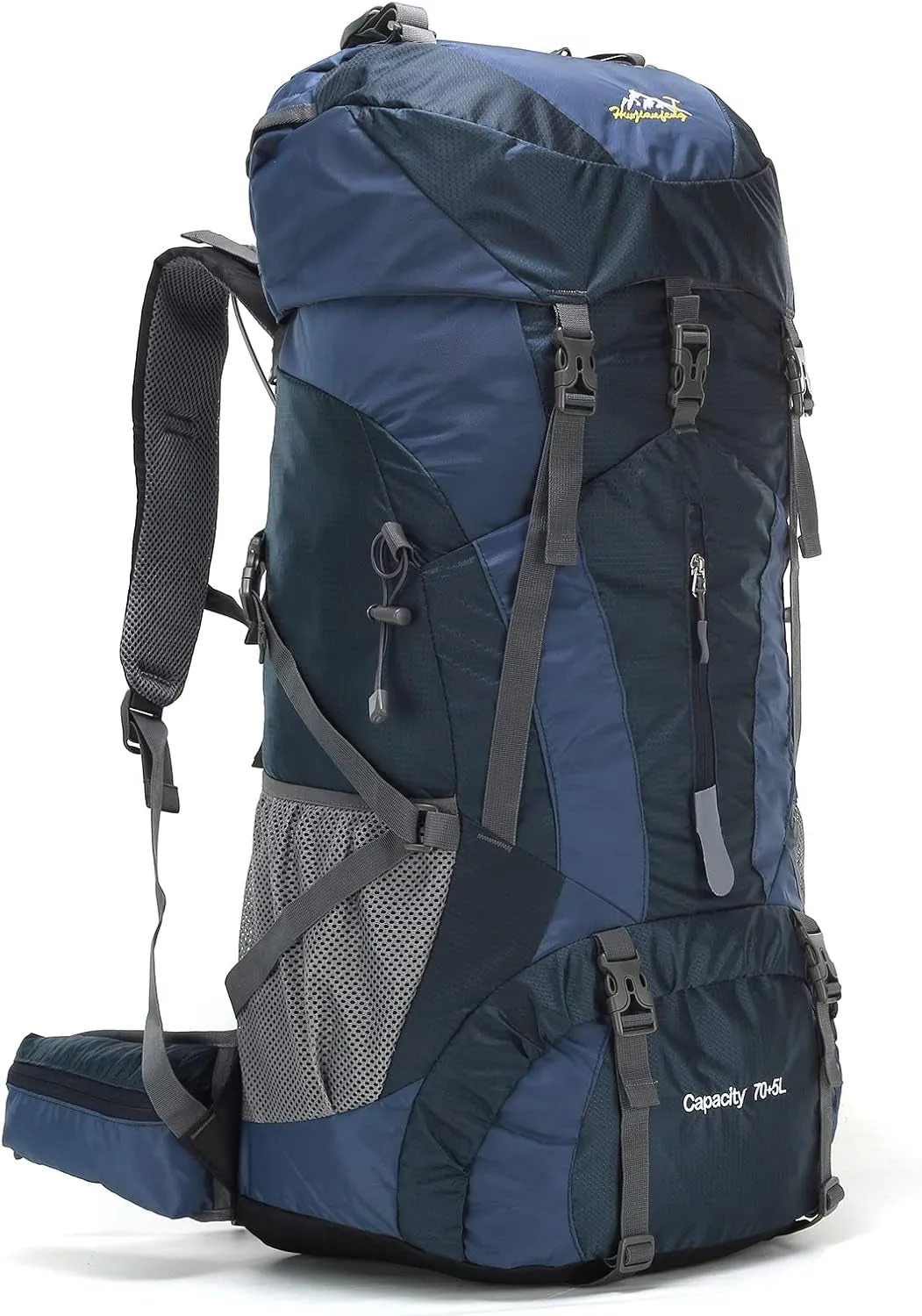 Wintming 75L Hiking Backpack with Rain Cover