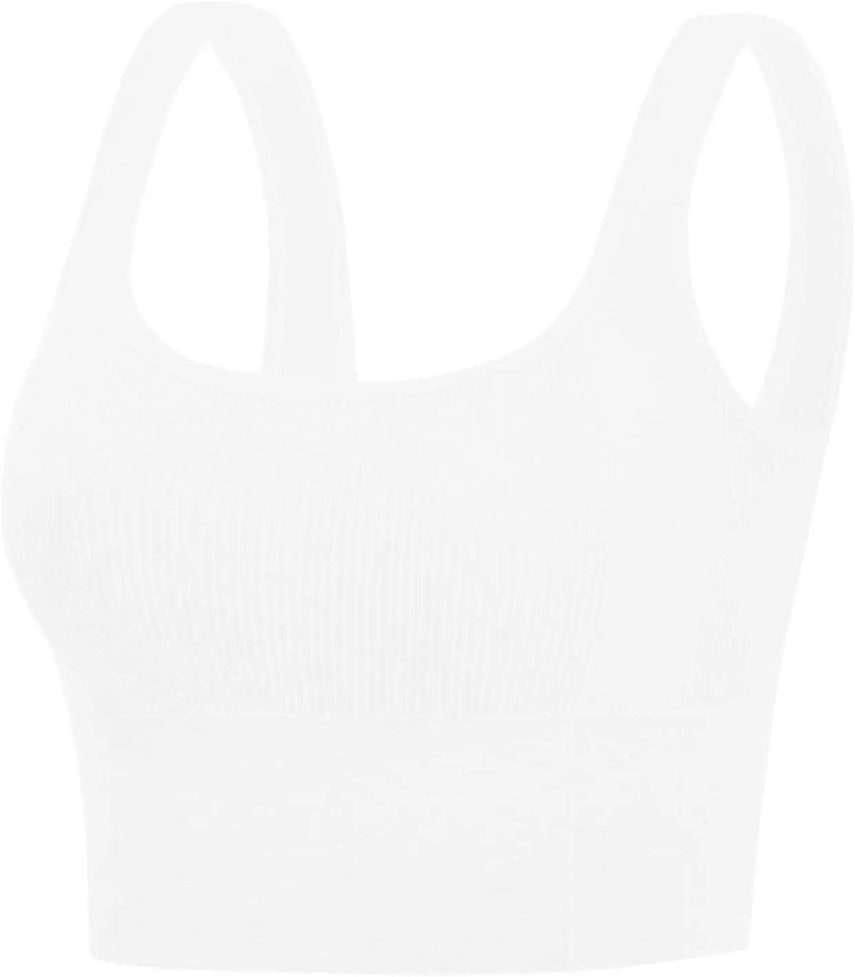 Wirefree Supportive Sports Bras for Women for Large Bust Tank Athletic Gym Sporty Sexy High Impact Workout Tank Top