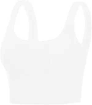 Wirefree Supportive Sports Bras for Women for Large Bust Tank Athletic Gym Sporty Sexy High Impact Workout Tank Top