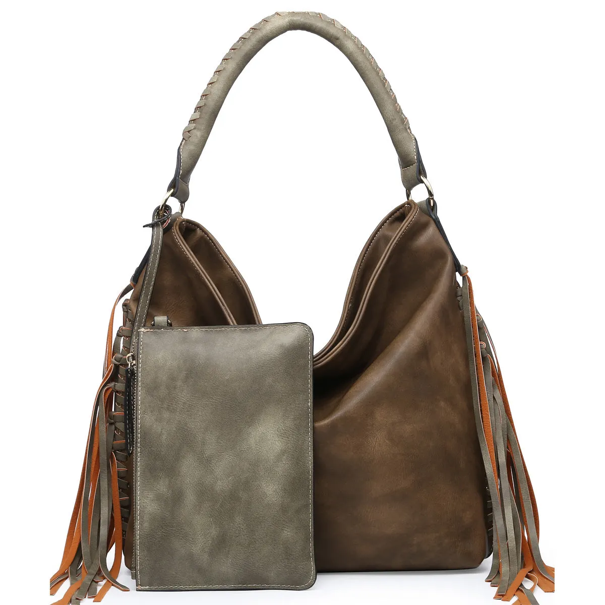 Women hobo bag finge purse2159-5 TN