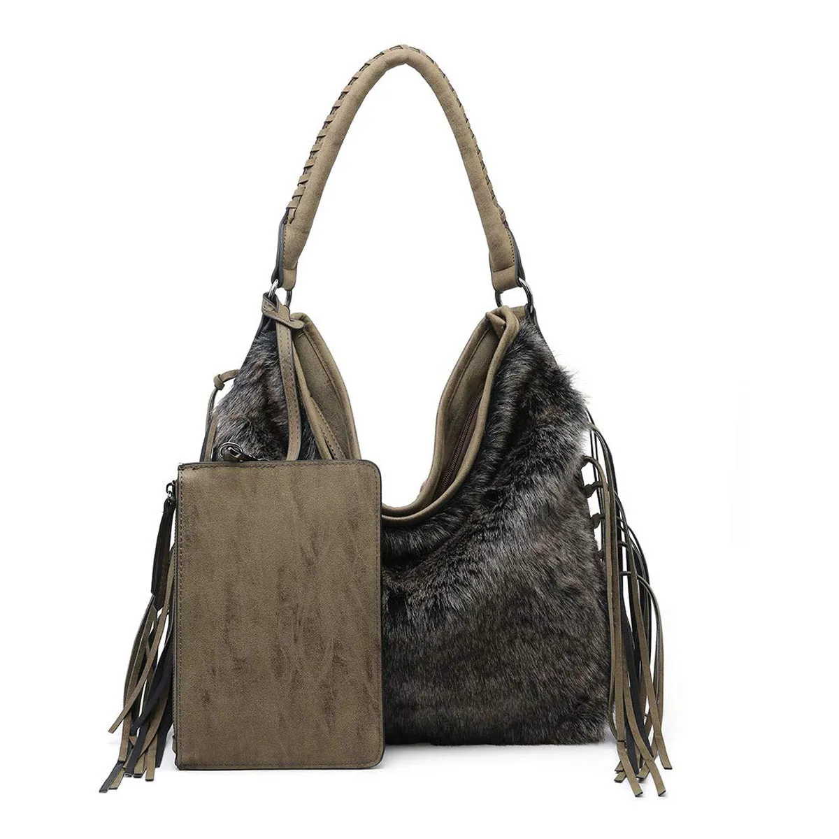 Women hobo bag finge purse2159-5 TN