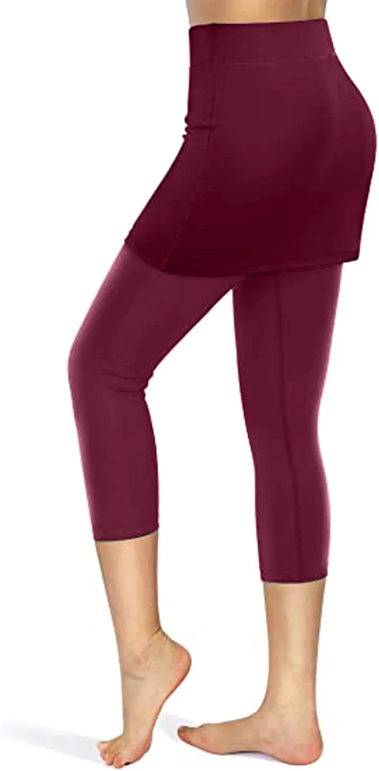 Women Legging Skirt Table Golf Skirts Sporty Sports Tight Casual Pockets High Waisted Skirted African Western