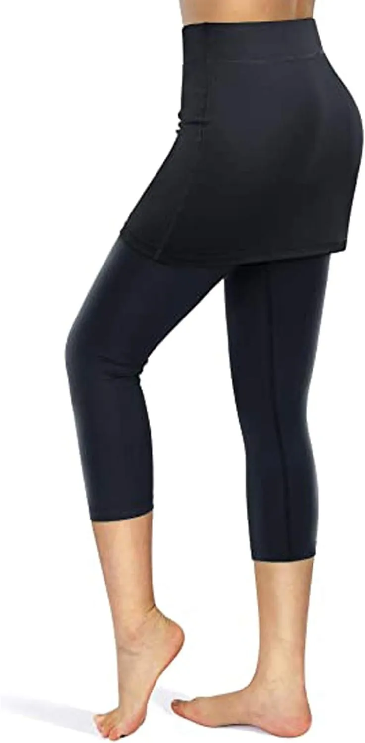 Women Legging Skirt Table Golf Skirts Sporty Sports Tight Casual Pockets High Waisted Skirted African Western