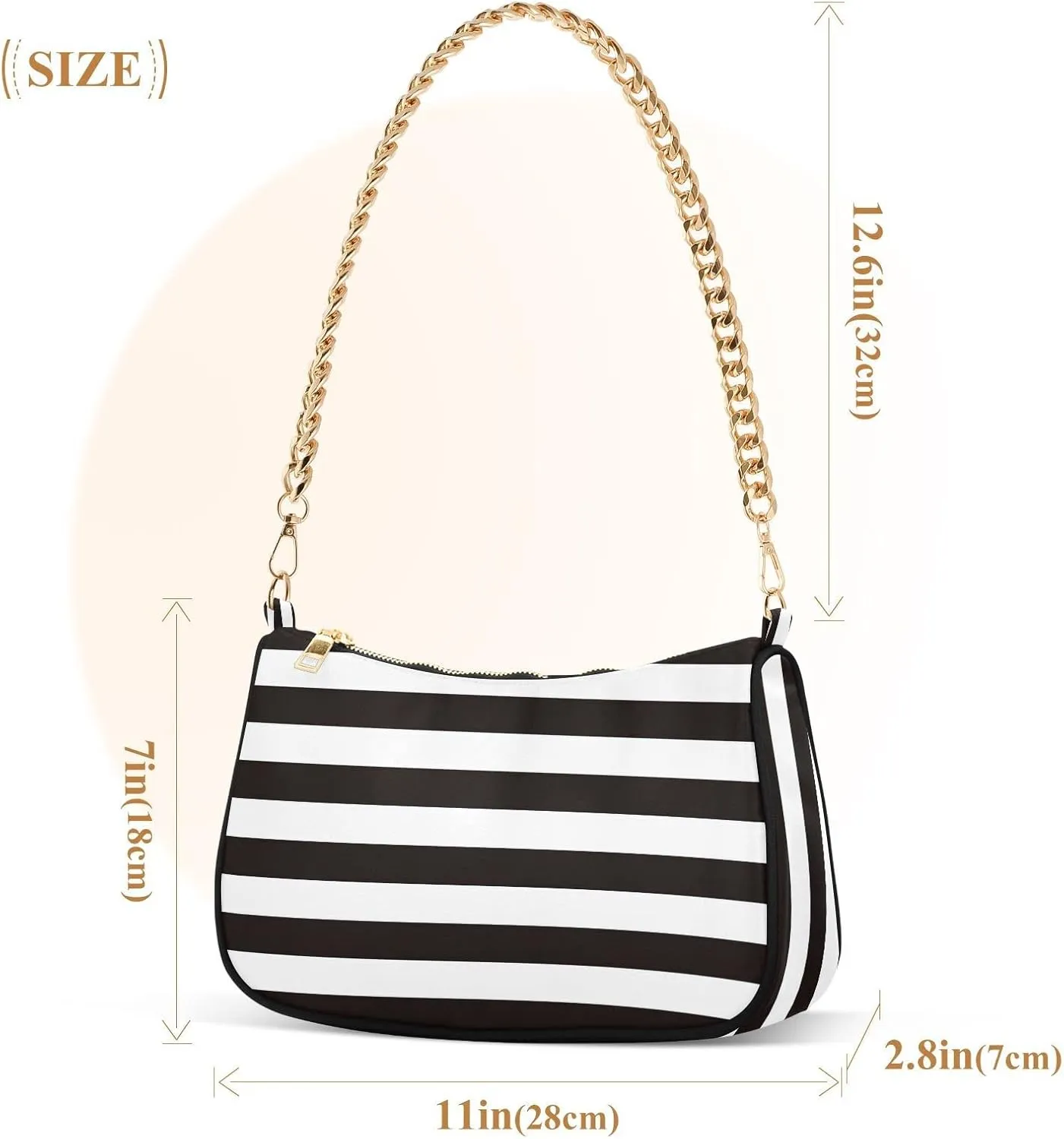 Women Shoulder Bag Crossbody Tote Handbag Chain Bag