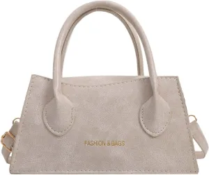 Women Shoulder Bags Fashion New Pattern Solid Color Retro Handbag Casual Messenger Bag Shoulder Sling (White, One Size)