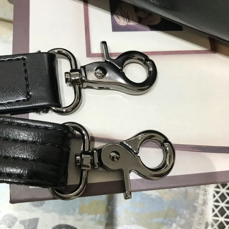 Women's Black Doctor Bag