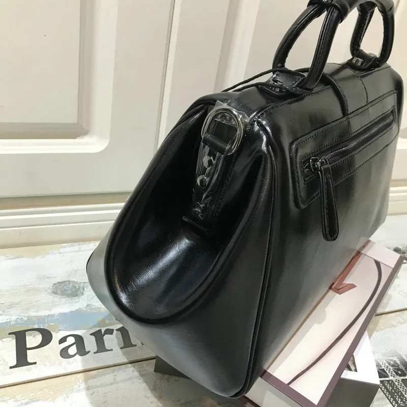 Women's Black Doctor Bag