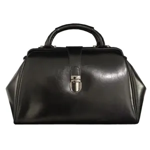 Women's Black Doctor Bag