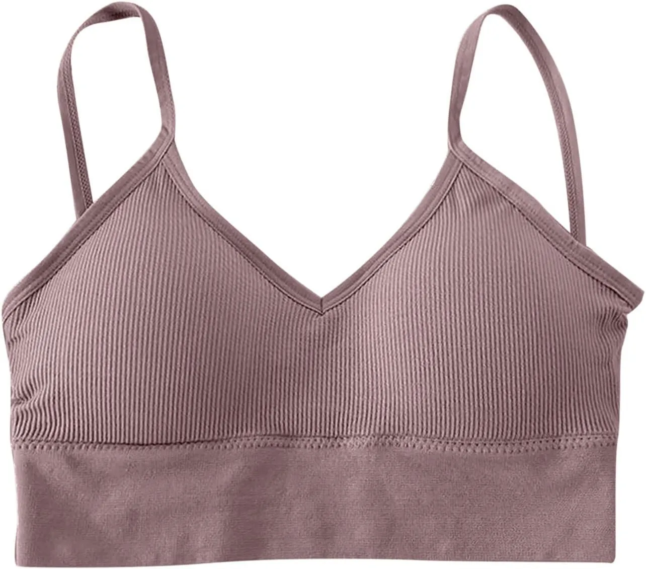 Women's Casual Sports Bras for Women High Support Large Bust Sports Bra Compression Training Tank High Impact Solid