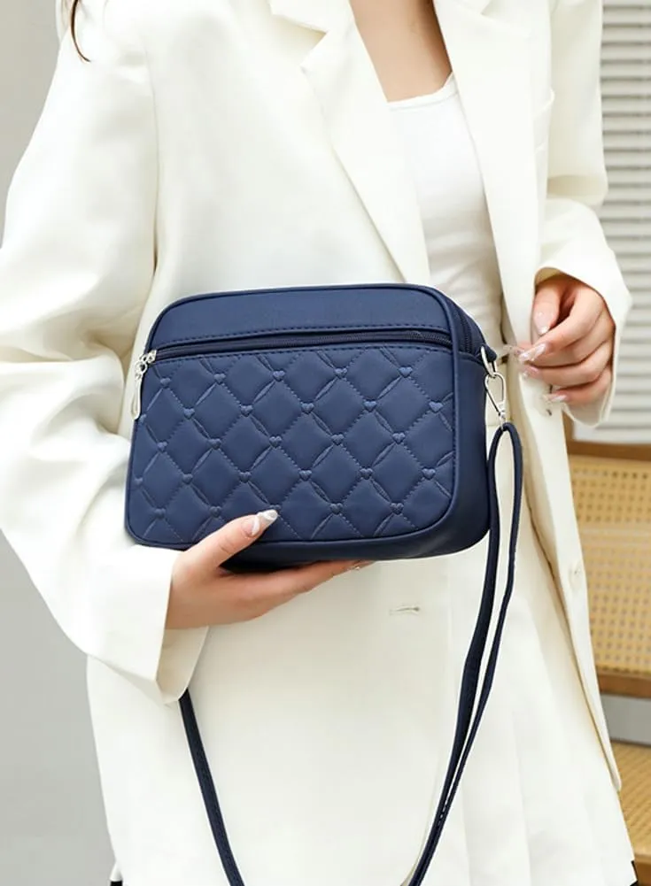 Women's Crossbody Bag Quilted Shoulder Handbg Small Purse Stachels Fashion Tote Bag Shoulder Handbags for Work Travel