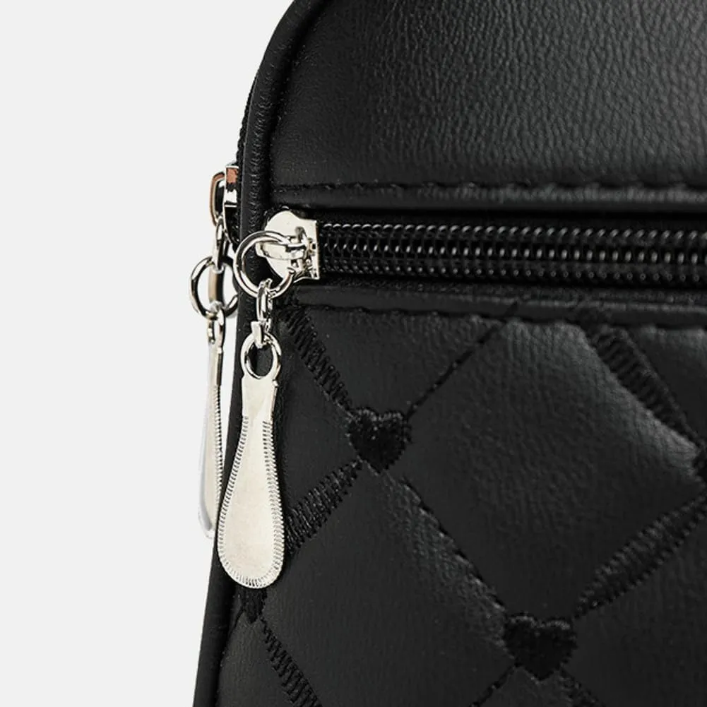 Women's Crossbody Bag Quilted Shoulder Handbg Small Purse Stachels Fashion Tote Bag Shoulder Handbags for Work Travel