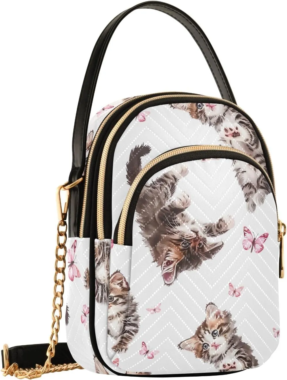 Women's Crossbody Bags Quilted Purse with Chain Phone Purse Handbag