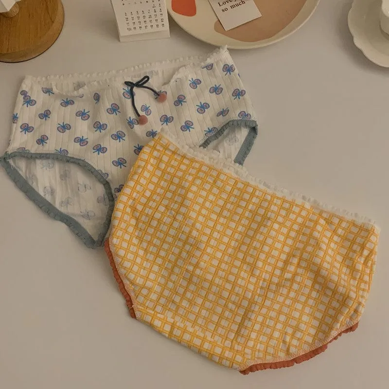Women's Cute Bowknot Underwear Set