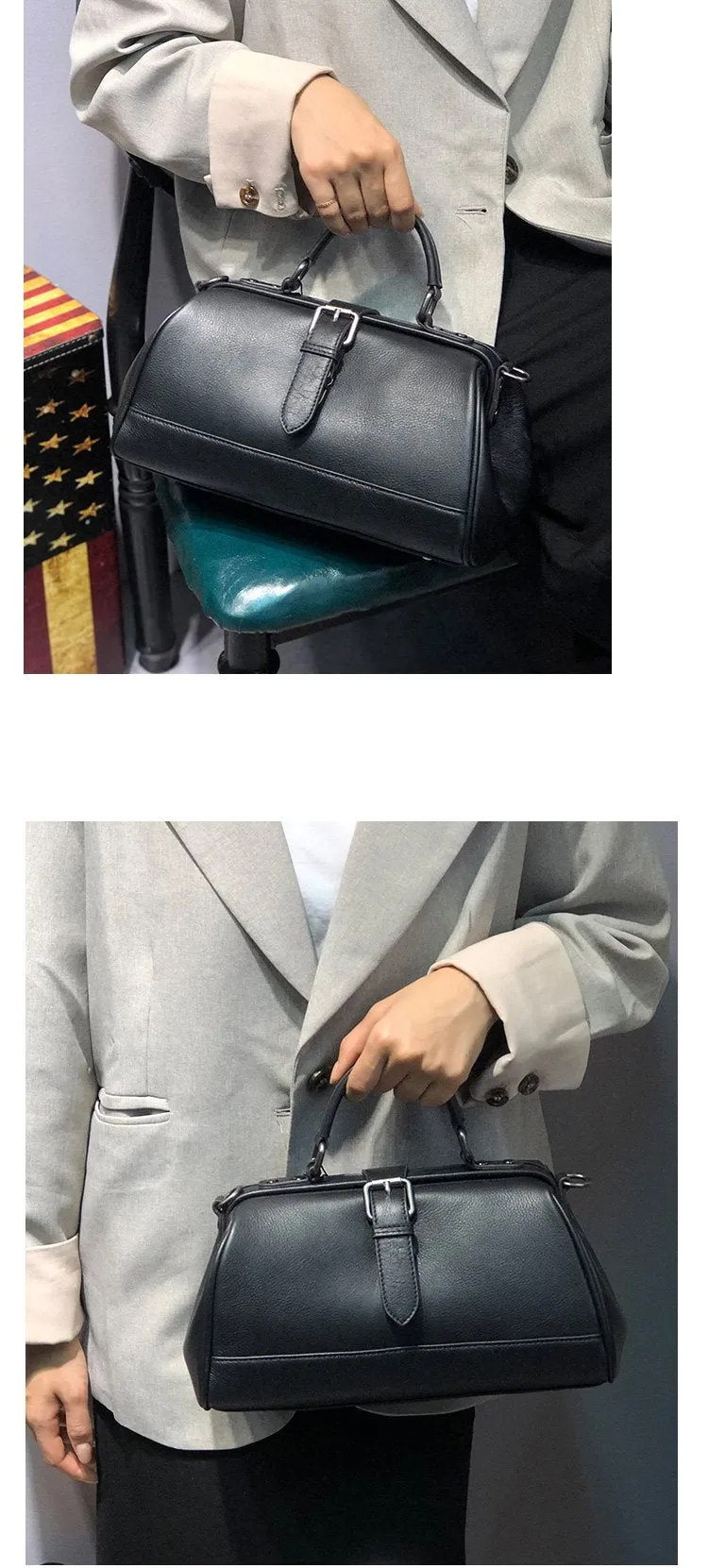 Women's Doctor Handbags Purses Doctors Bag Leather
