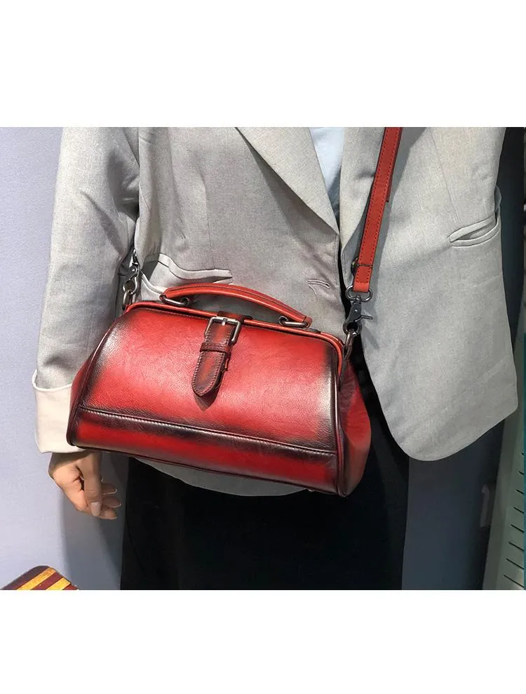 Women's Doctor Handbags Purses Doctors Bag Leather