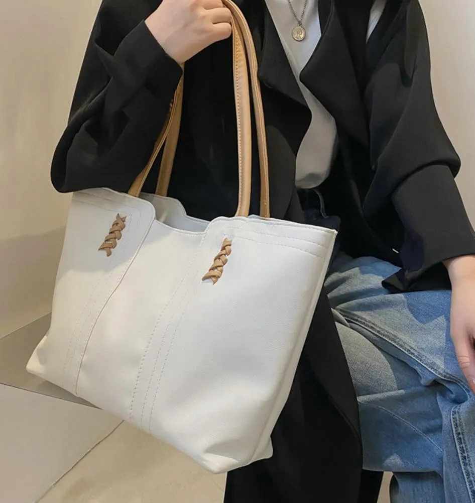 Womens Fashion Shoulder Bags Large PU Leather Tote Bag Purse Handbag Casual Work Shopping Ladies Top Handle Satchel