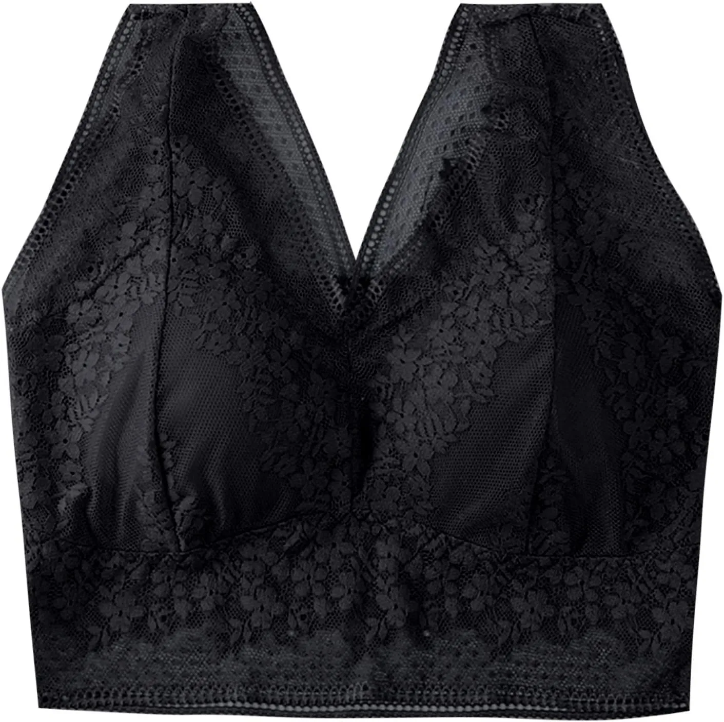 Women's Lace Sports Bras for Women High Support Compression Running Sporty High Impact Sexy Wireless Wirefree Push Up