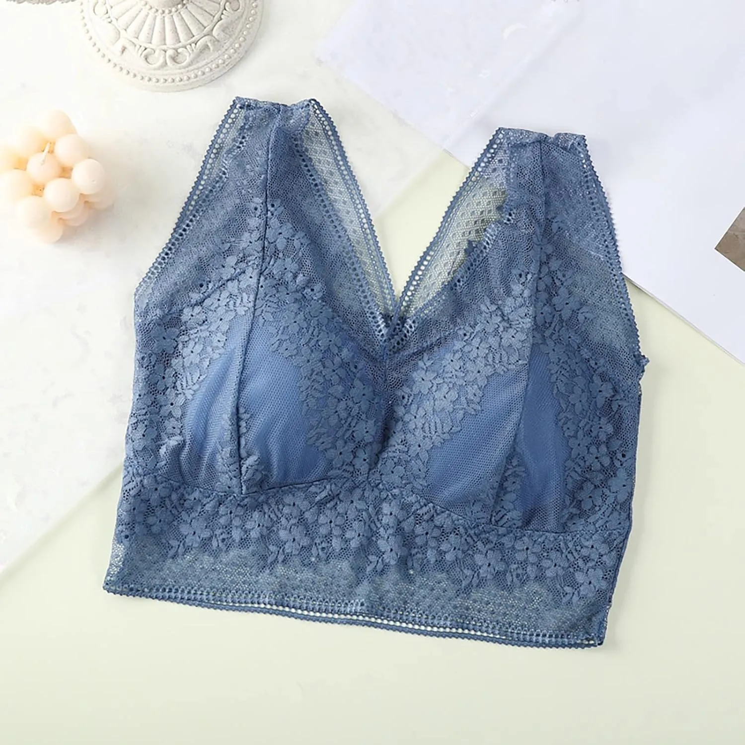 Women's Lace Sports Bras for Women High Support Compression Running Sporty High Impact Sexy Wireless Wirefree Push Up