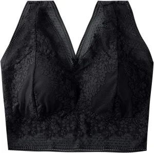 Women's Lace Sports Bras for Women High Support Compression Running Sporty High Impact Sexy Wireless Wirefree Push Up