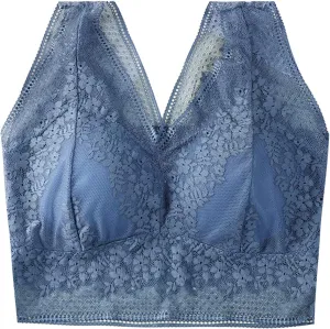 Women's Lace Sports Bras for Women High Support Compression Running Sporty High Impact Sexy Wireless Wirefree Push Up