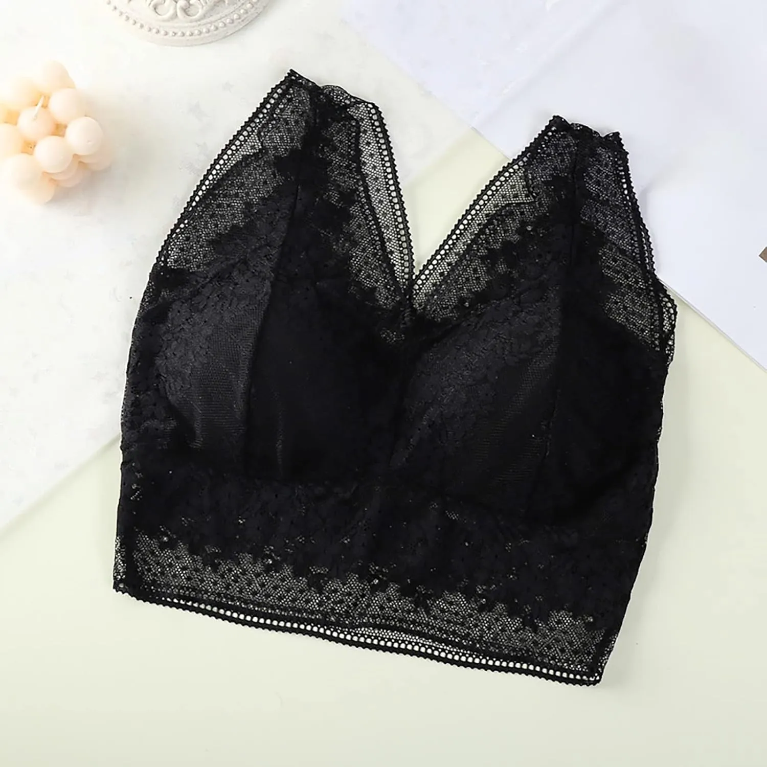 Women's Lace Sports Bras for Women High Support Compression Running Sporty High Impact Sexy Wireless Wirefree Push Up