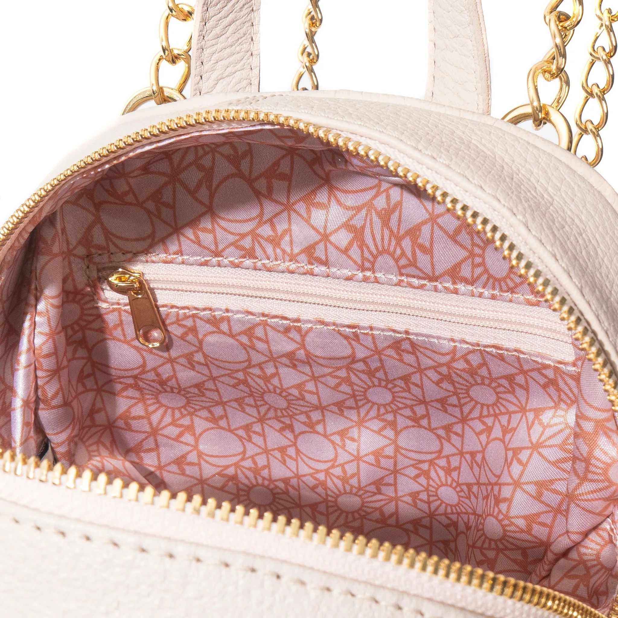 Women's Leather Mini Backpack