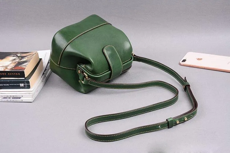 Womens Leather Small Doctor Style Bag