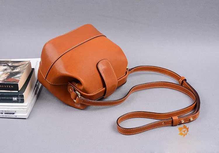 Womens Leather Small Doctor Style Bag