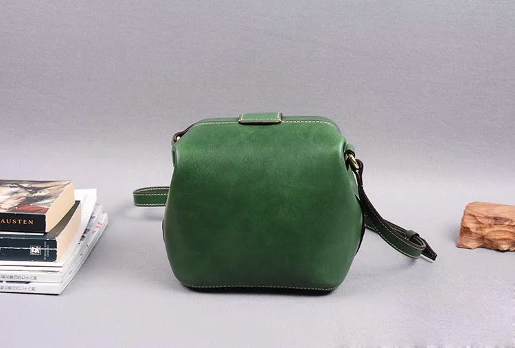Womens Leather Small Doctor Style Bag