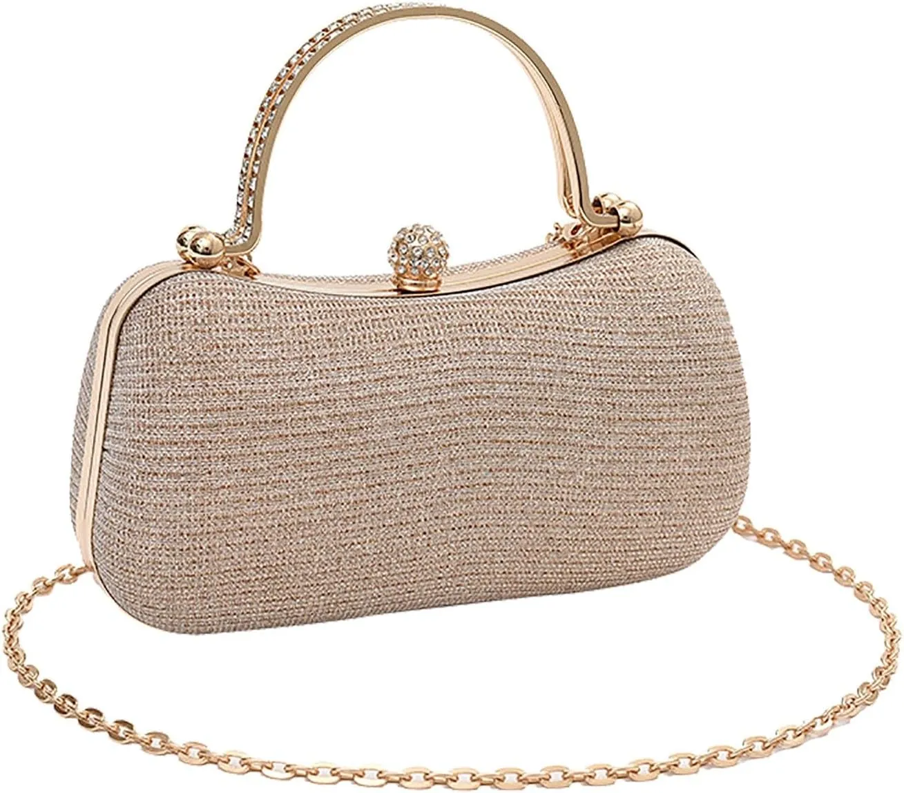 Women's Retro Shoulder Bag Chain Handbag Single Shoulder Sling Bag Unique Handbag Square