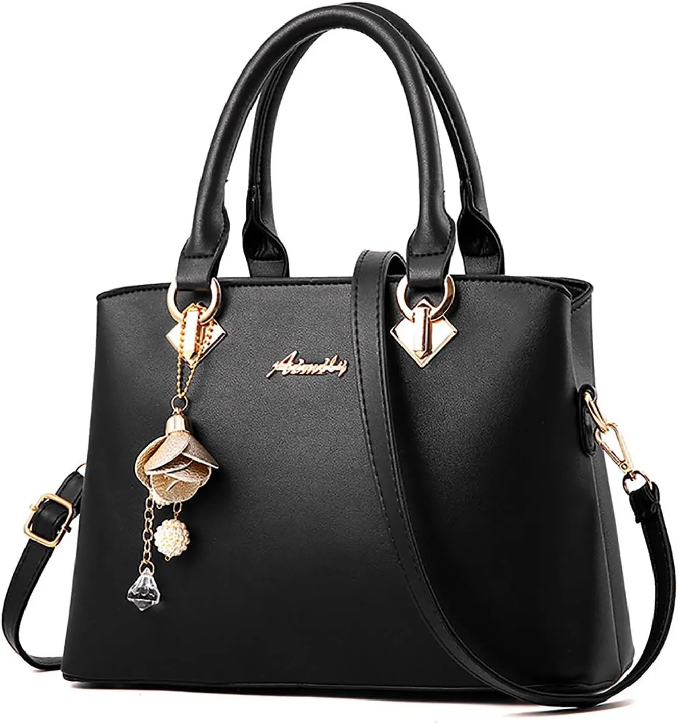 Women's Shoulder Handbags Cute Hobo Tote Handbags Clutch Purses with Zipper Closure Vacation Versatile Bag