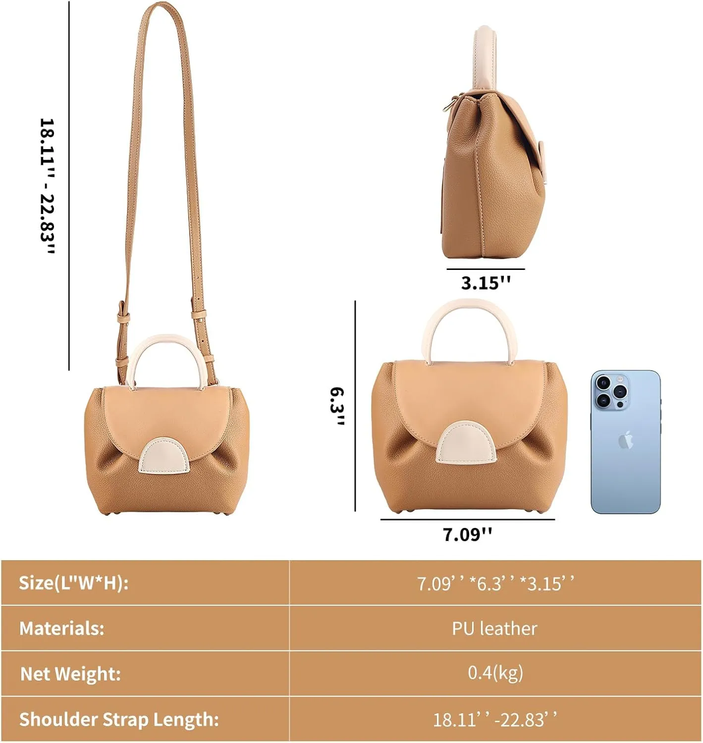 Women's Top-Handle Handbags,Top Handle Bag,Designer Bags for Women,Luxury Handbags,Mini Faux Leather Shoulder Bag