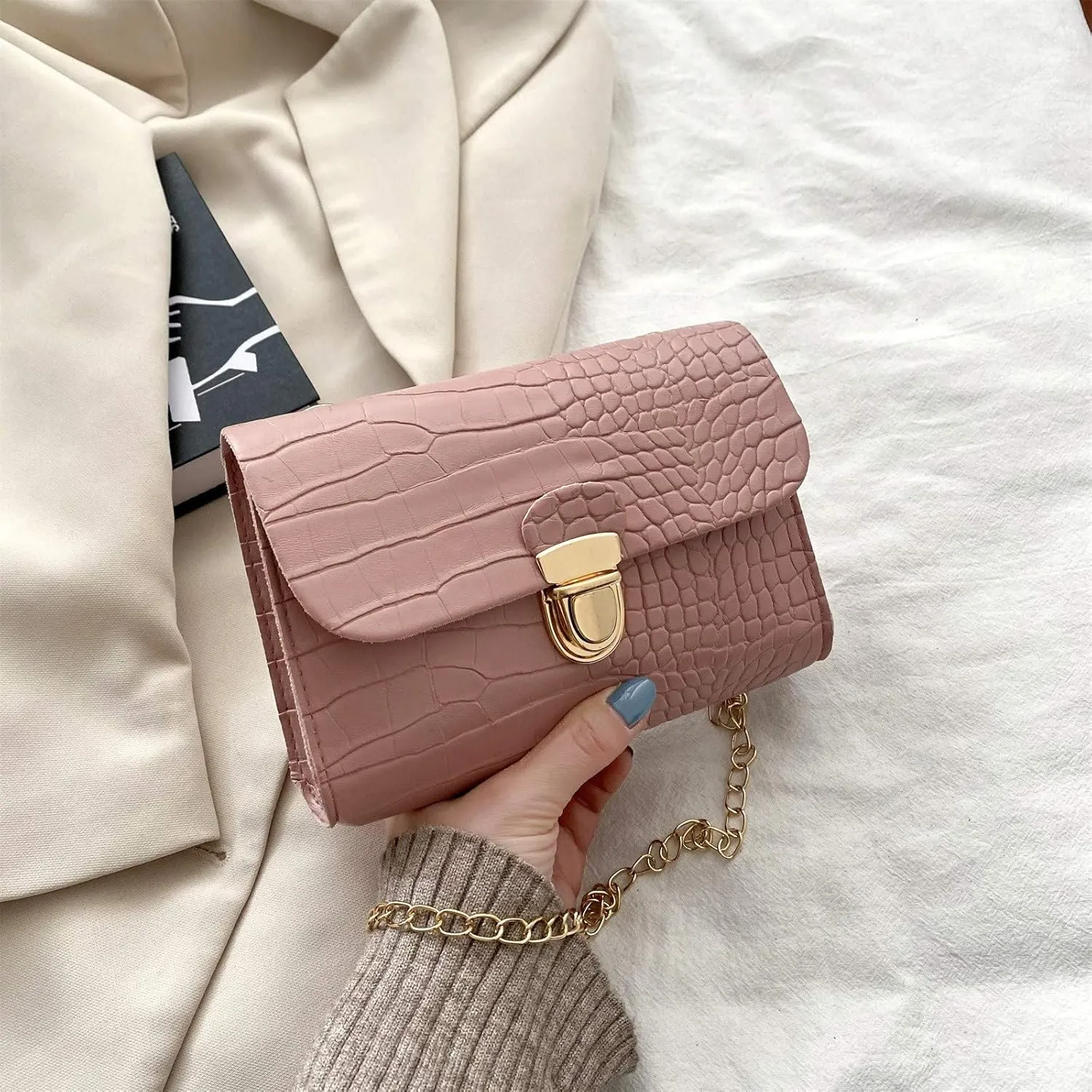 Women's Trendy Purses Vegan Leather Hobo Handbags Casual Nylon Purses Handbags Crossbody Bags Elegant Sling Bag(One Size)