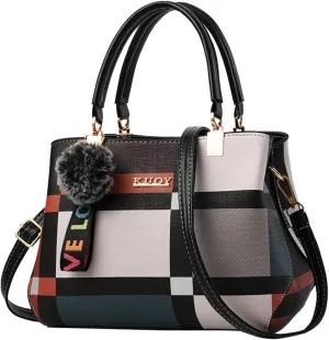 Women's Trendy Purses Vegan Leather Hobo Handbags Genuine Leather Crossbody Bags for Women Mothers Day Gifts