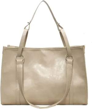Womens Vintage Shoulder Bags Vegan Leather Crossbody Bag Large Tote Purse Handbag Top Handle Satchel Work
