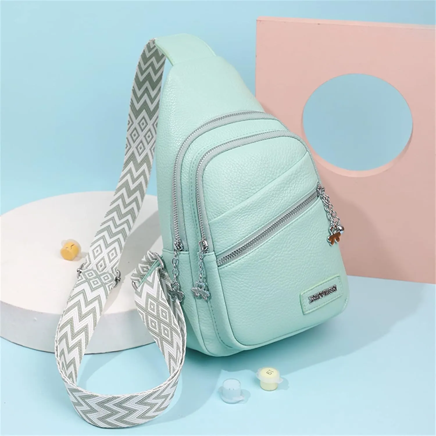 Women's Waterproof Leather Crossbody Purses Anti Theft Crossbody Bags for Women Stylish Shoulder Bag