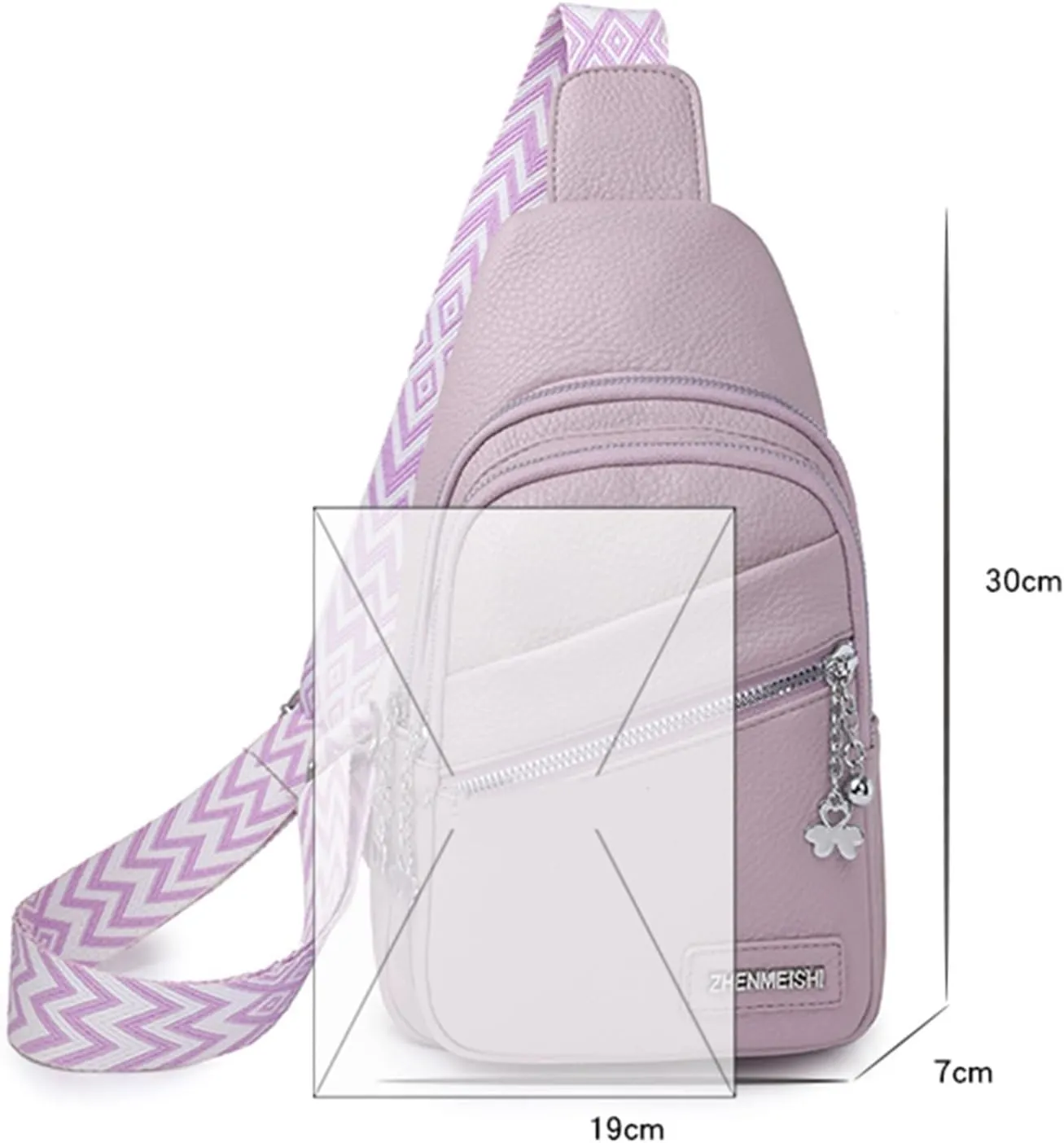 Women's Waterproof Leather Crossbody Purses Anti Theft Crossbody Bags for Women Stylish Shoulder Bag