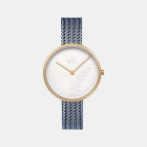 Women's White Analog Stainless Steel Watch V219LXVHMA