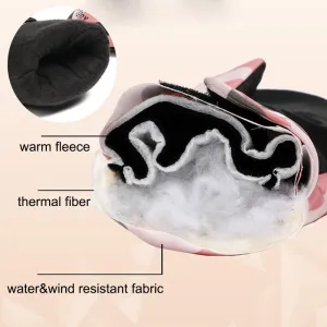 Women's Windproof Water-Resistant Touchscreen Snow Ski Gloves