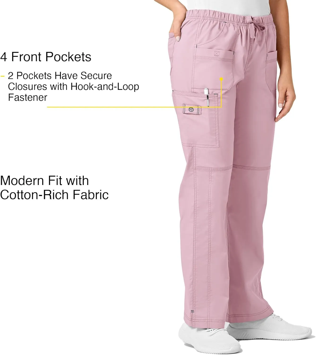 WonderWink Women's Faith Multi-Pocket Cargo Pant