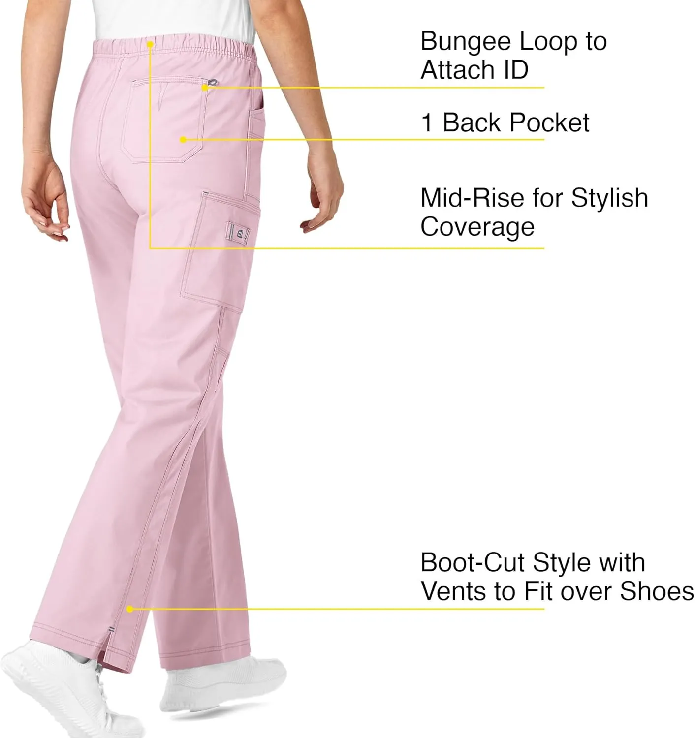 WonderWink Women's Faith Multi-Pocket Cargo Pant