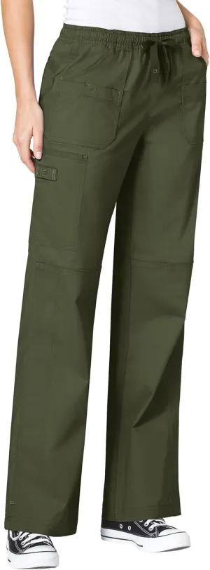 WonderWink Women's Faith Multi-Pocket Cargo Scrub Pant