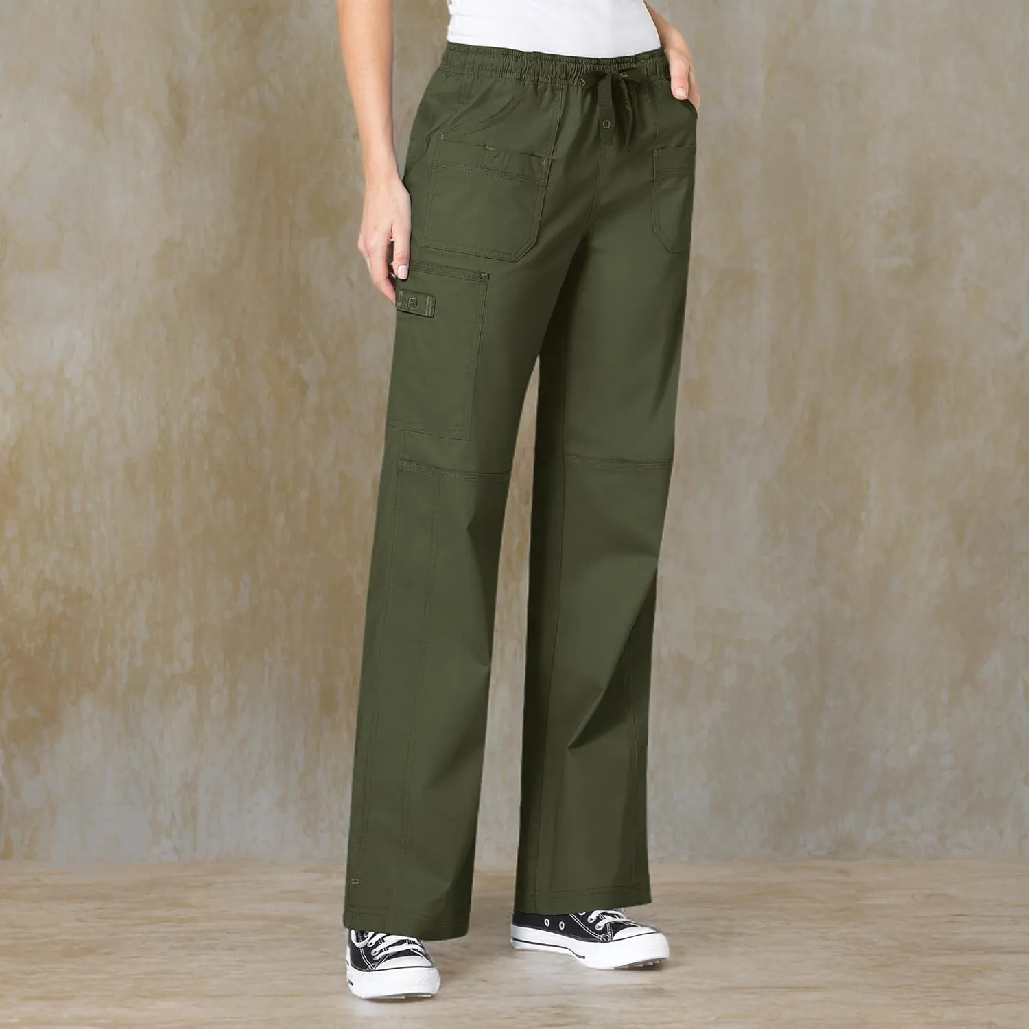 WonderWink Women's Faith Multi-Pocket Cargo Scrub Pant