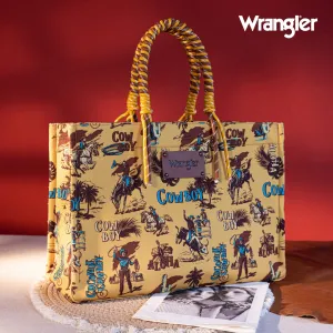 Wrangler Oversize Tote ~ Cowboy ~ Yellow